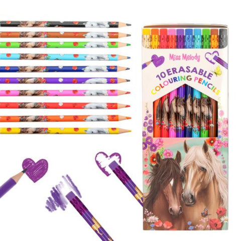 Miss Melody Erasable Colouring Pencils