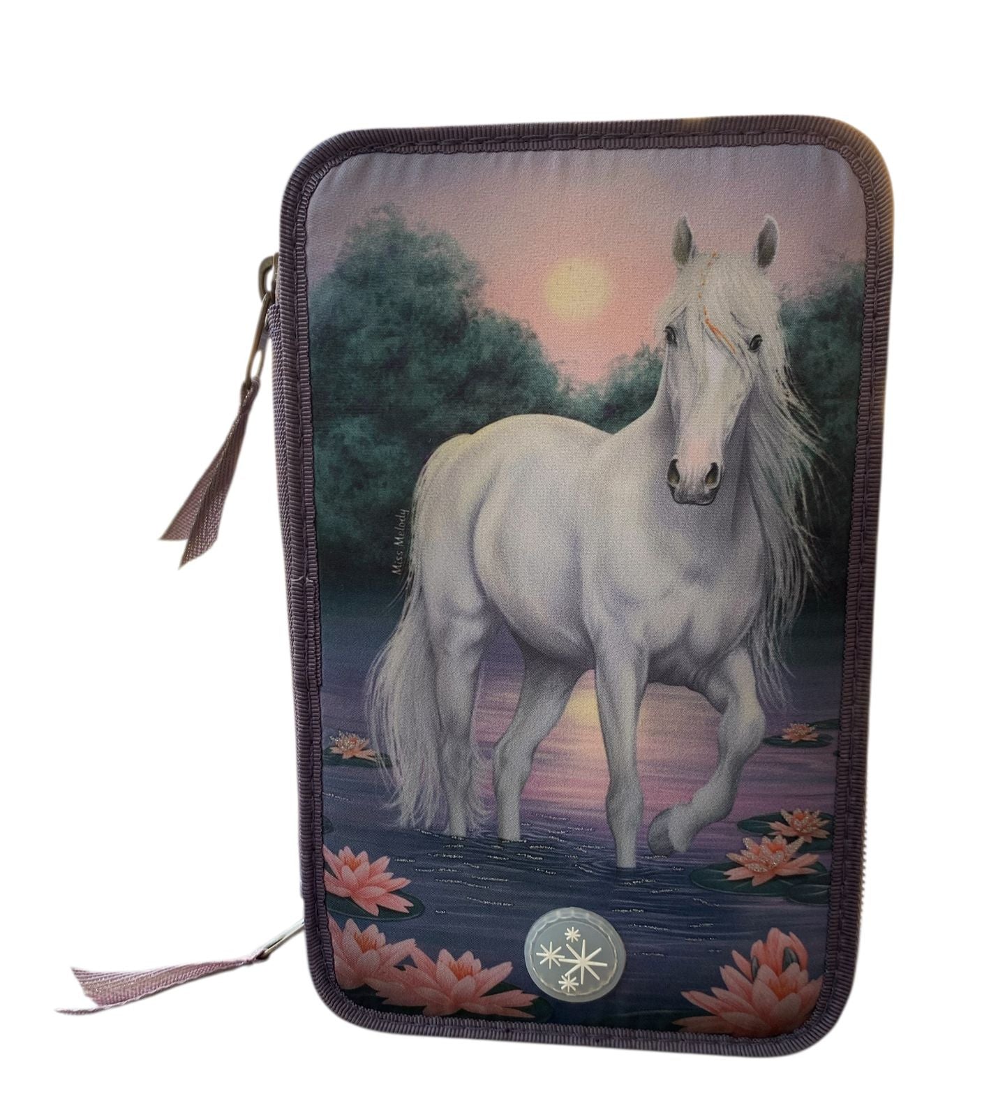 Miss Melody Filled Triple Pencil Case