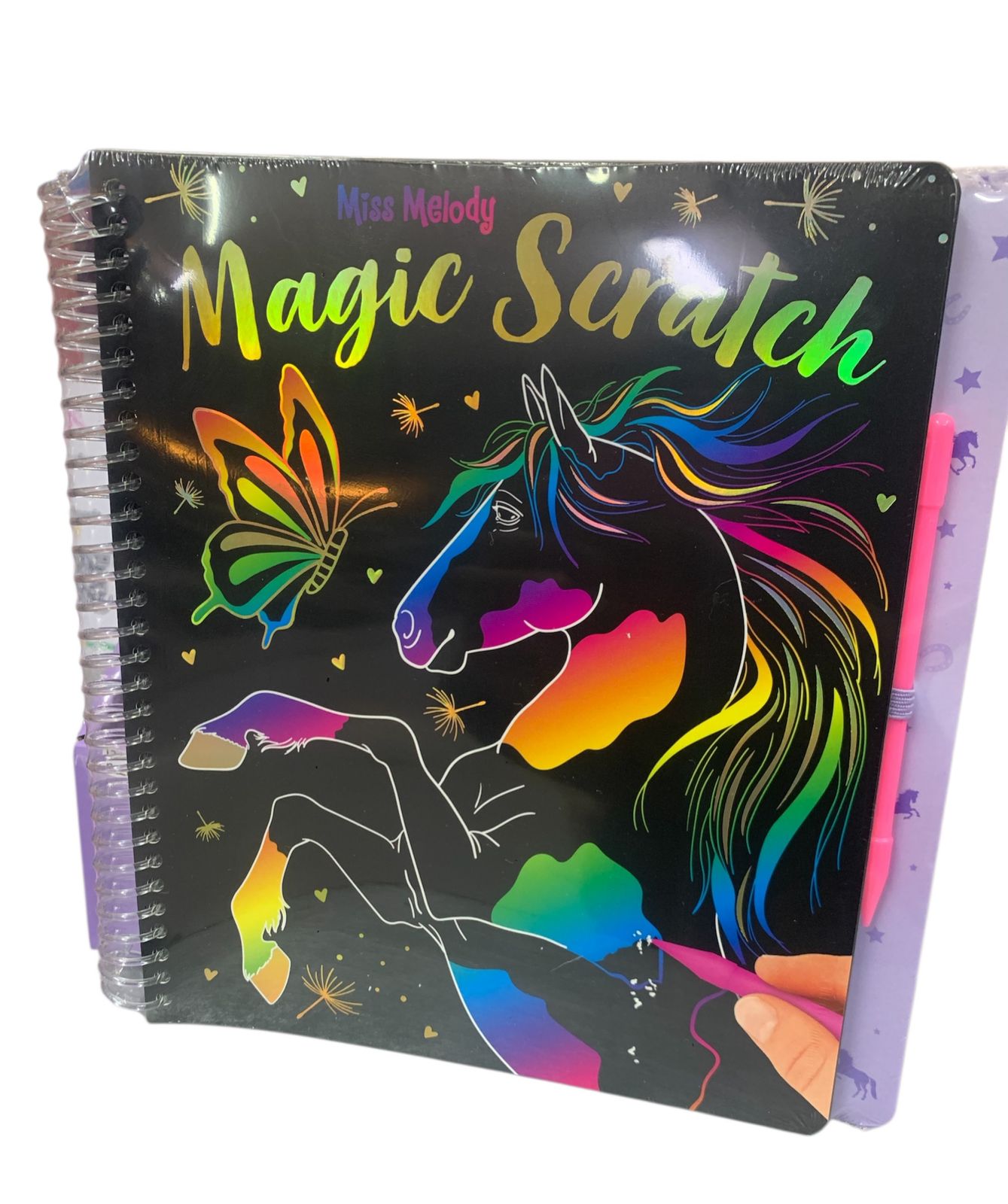 Miss Melody Magic Scratch Book