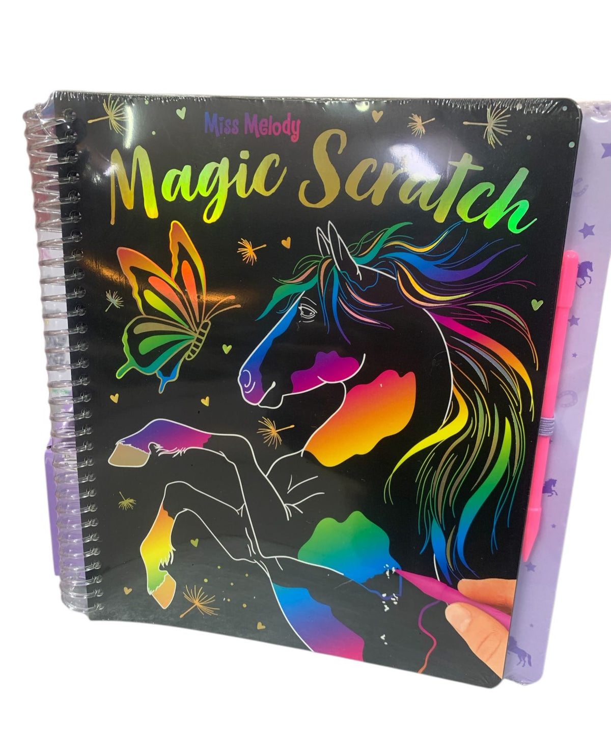 Miss Melody Magic Scratch Book