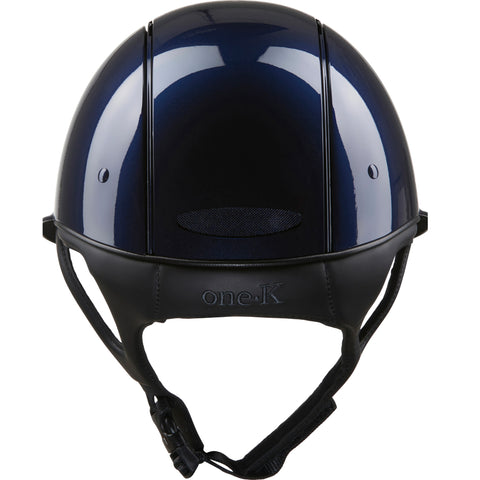 One K Avance Convertible Glossy Riding Helmet Navy