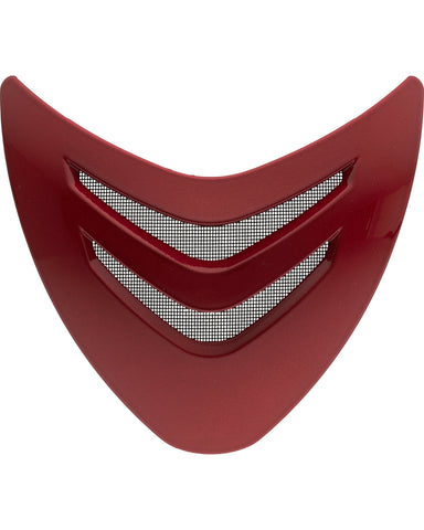 OneK Avance Convertible Helmet Front Vent Burgandy