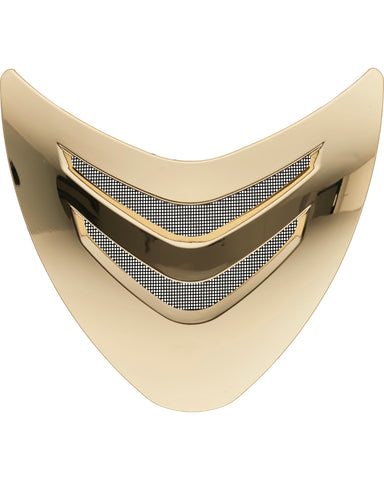 OneK Avance Convertible Helmet Front Vent Gold