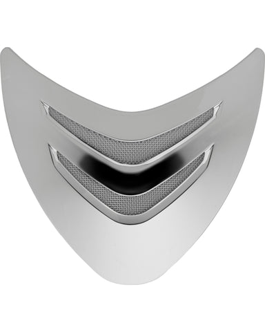 OneK Avance Convertible Helmet Front Vent Silver