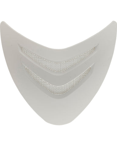 OneK Avance Convertible Helmet Front Vent White