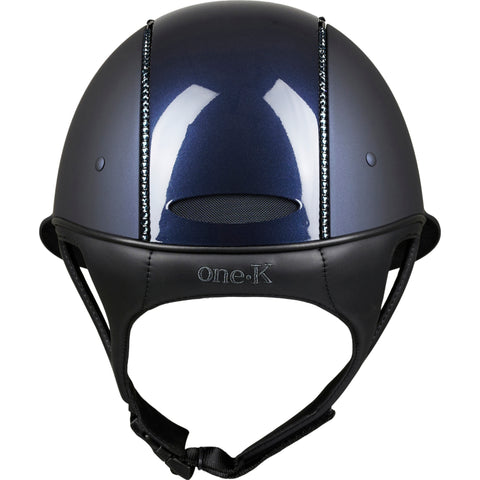 OneK Helmet Mips Avance Matt Glossy Top Swarovski Navy