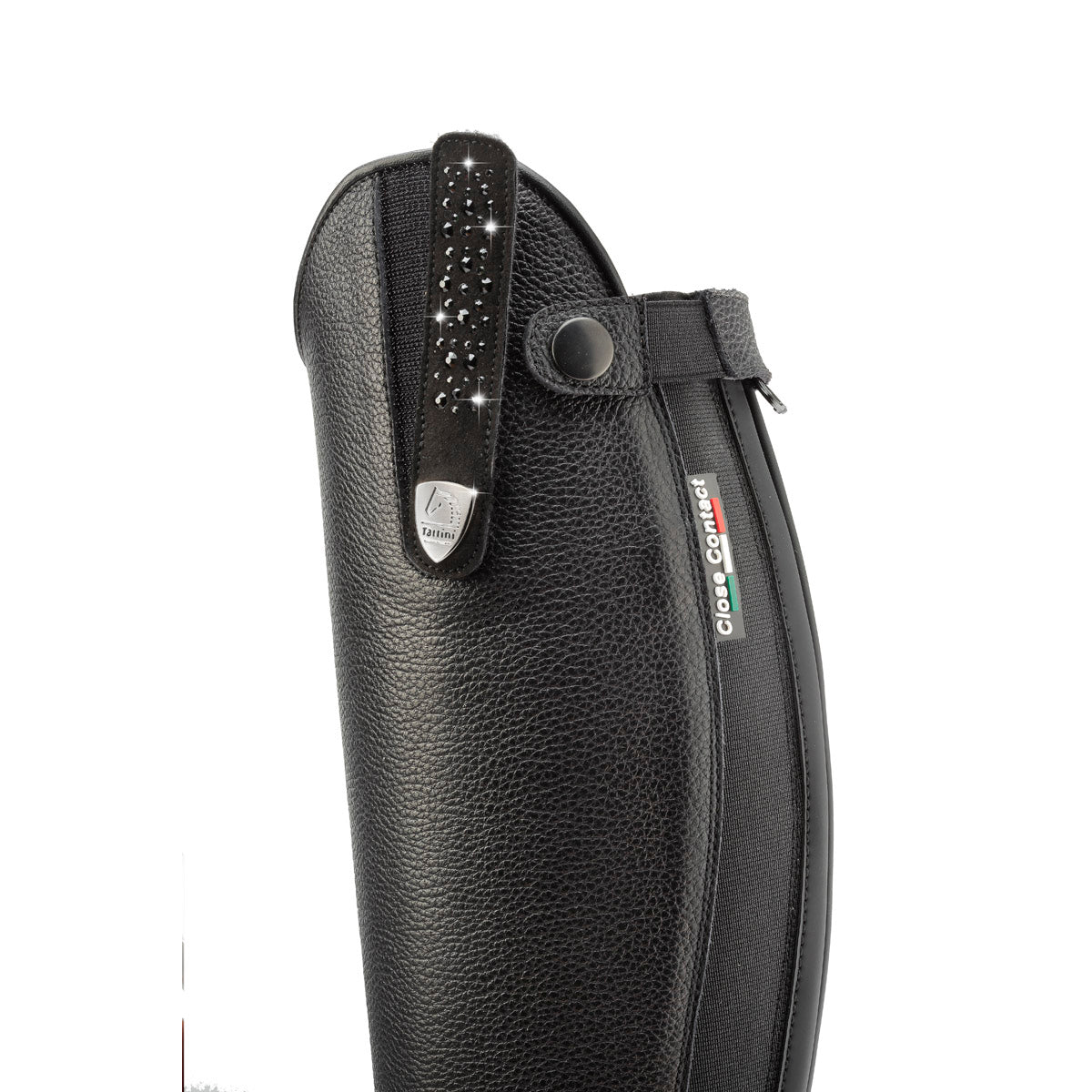 Tattini Breton Close Contact Riding Boots Black