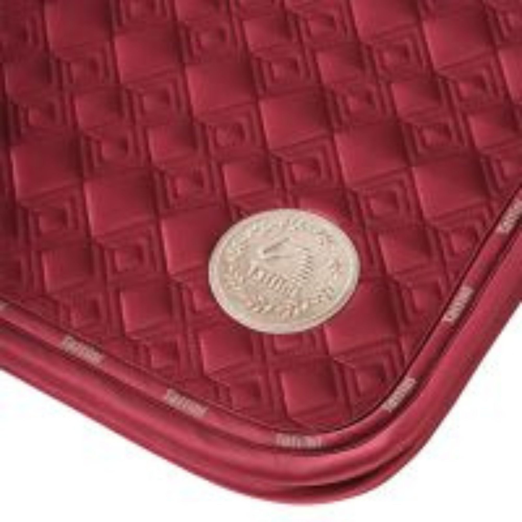 Tattini Ermitage Saddle Pad Corner Red