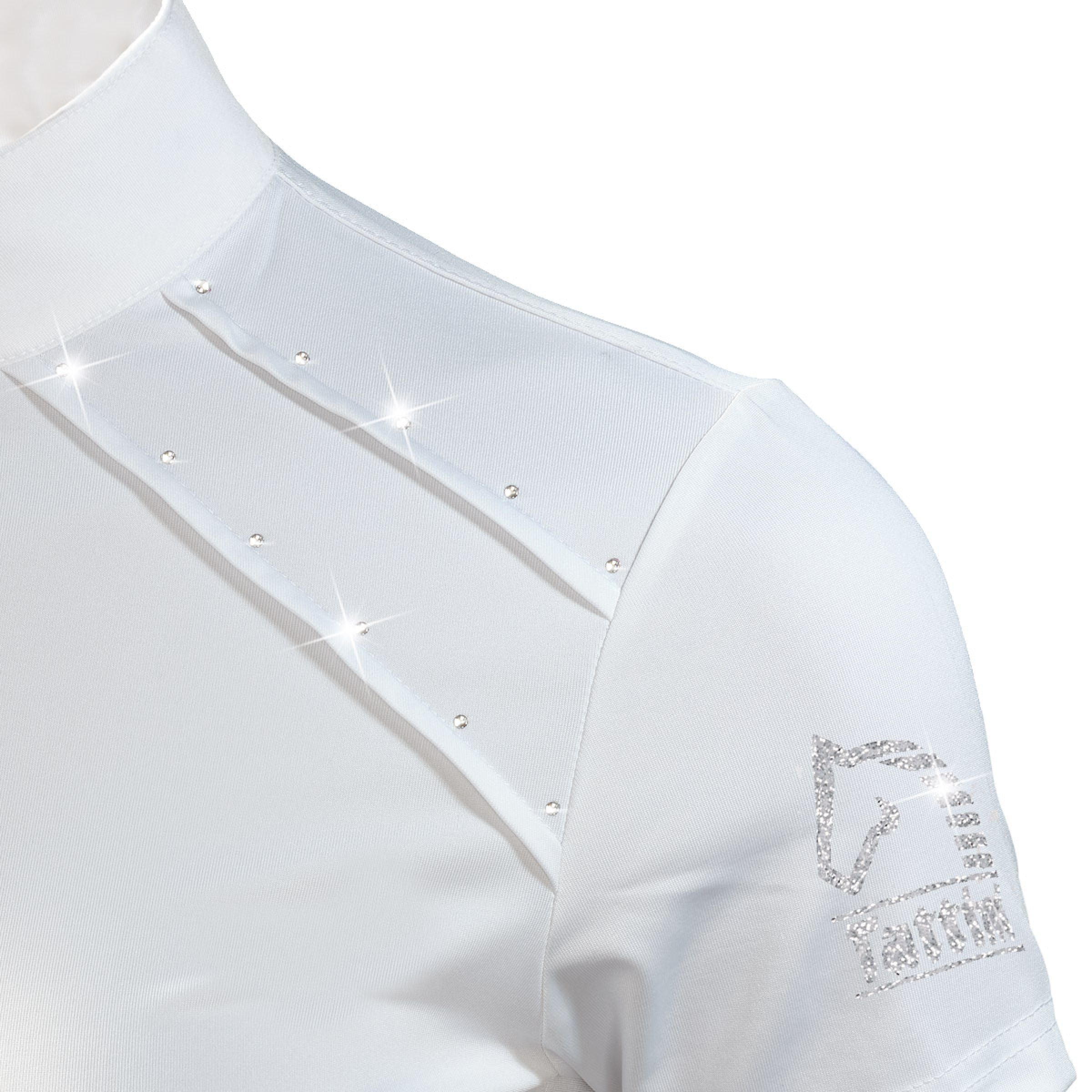 Tattini Girls Lurex Show Shirt White