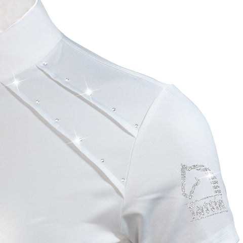 Tattini Girls Lurex Show Shirt White