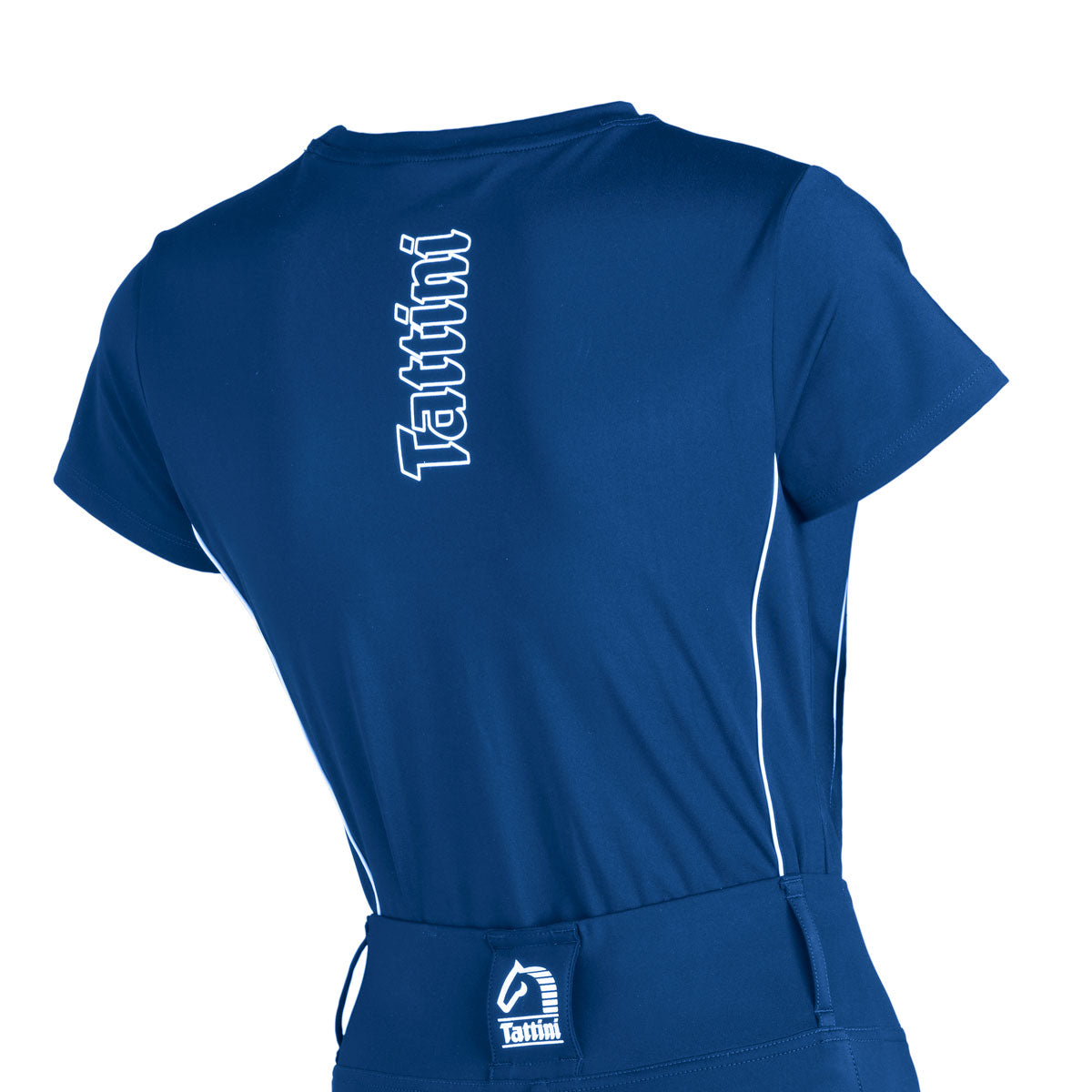Tattini Girls Passiflora Short Sleeve Shirt Blue