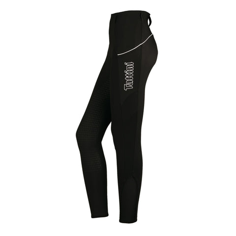Tattini Lady Passiflora Leggings Black