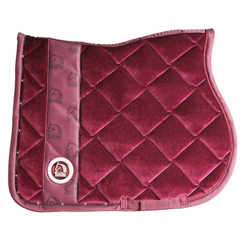 Tattini Louvre Saddlepad Burgundy