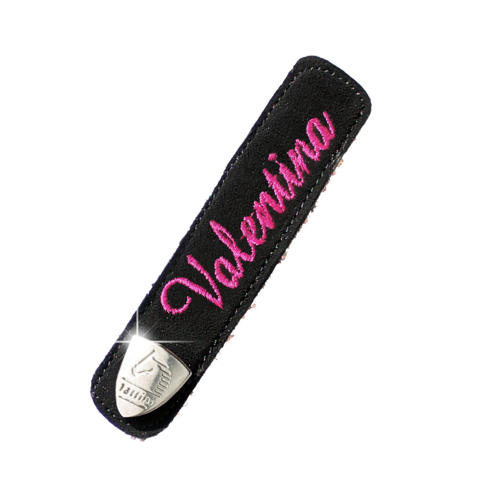 Tattini Suede Straps With Embroidered Name