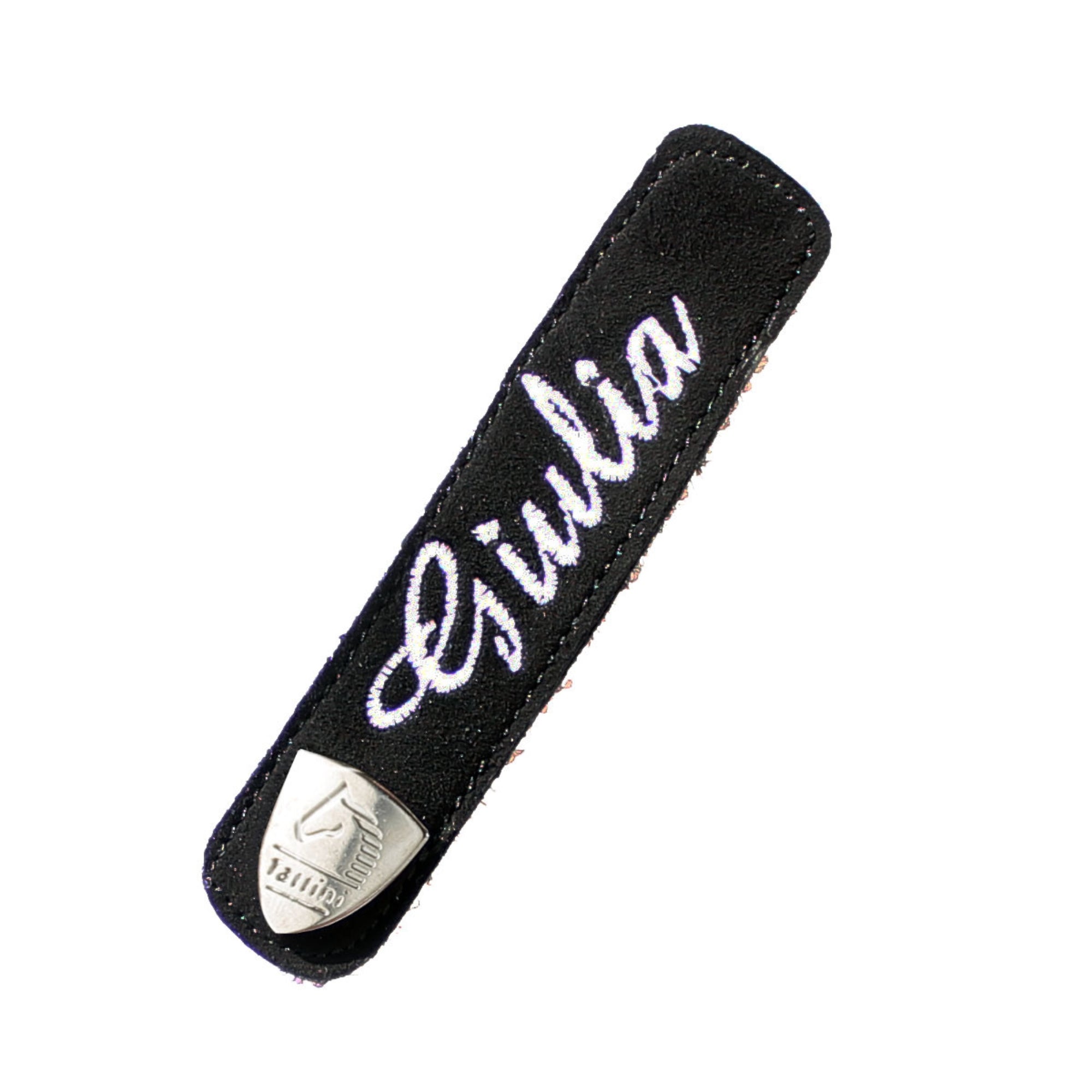 Tattini Suede Straps With Embroidered Name