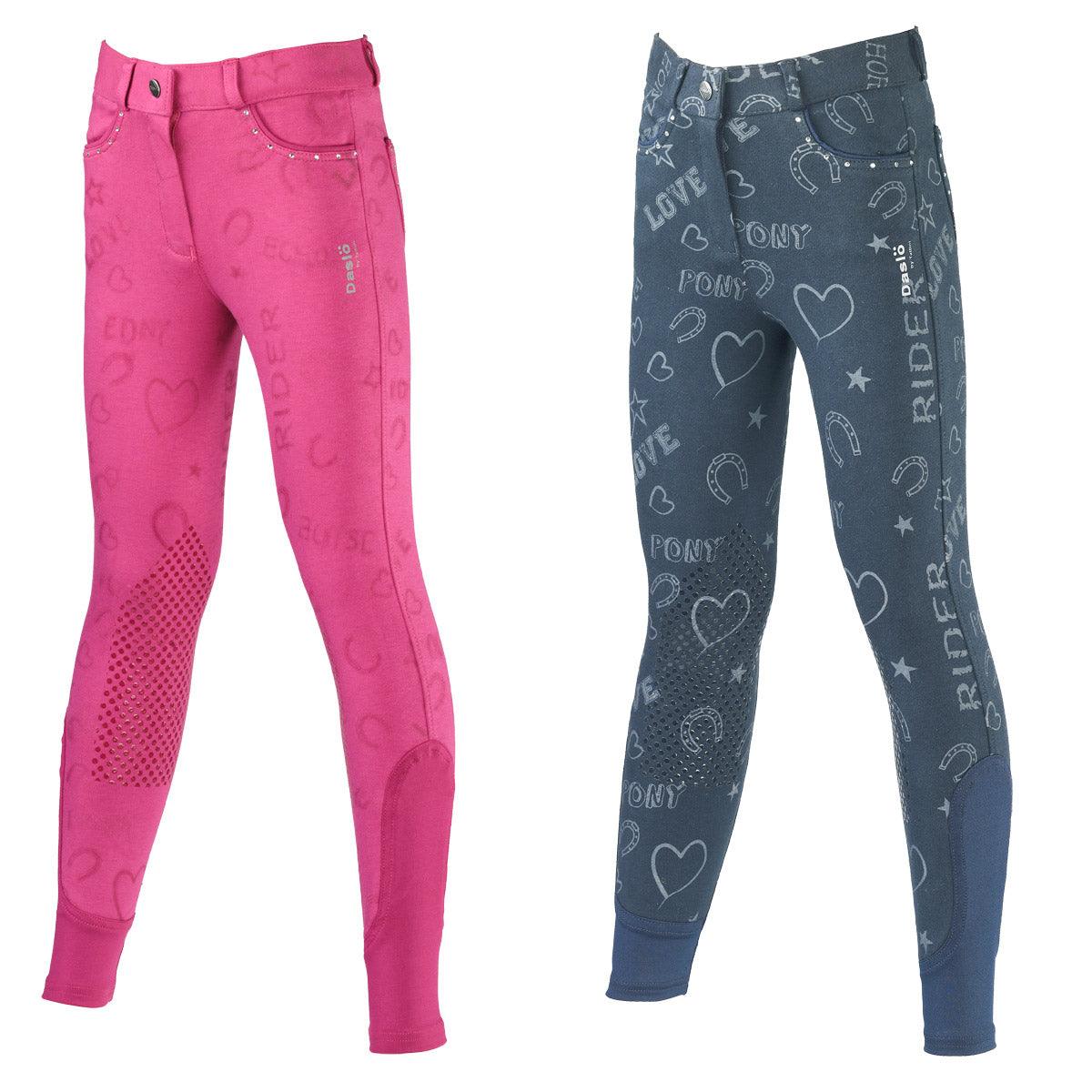Daslo Girls Rhinestone Breeches