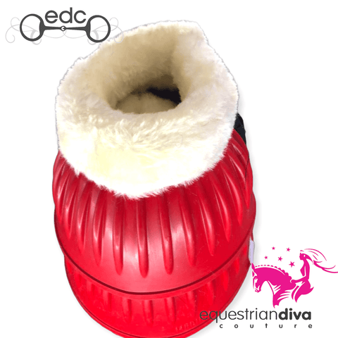 EDC Rubber Over Reach Boots Red