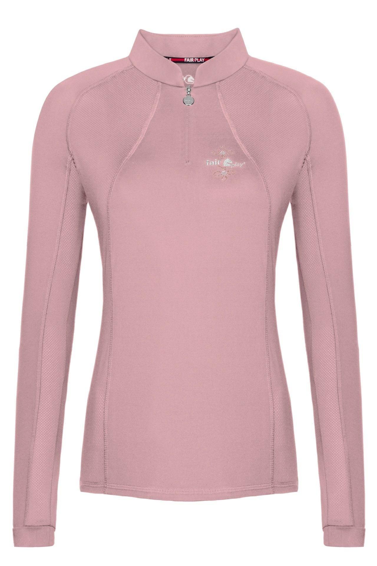 Fair Play Paula Long Sleeve Shirt Dusty Pink