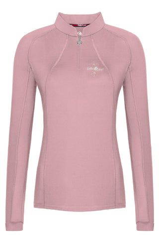 Fair Play Paula Long Sleeve Shirt Dusty Pink