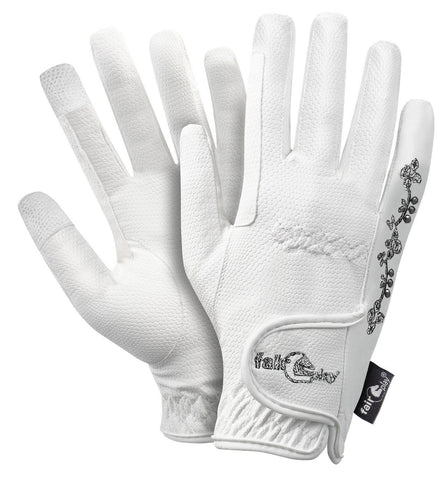 Fair Play Asti Fleur Gloves White