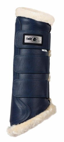 Fair Play Cadence Dressage Protection Boots Navy