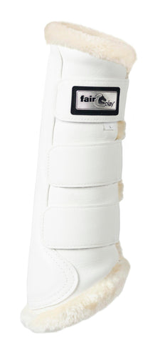 Fair Play Cadence Dressage Protection Boots White