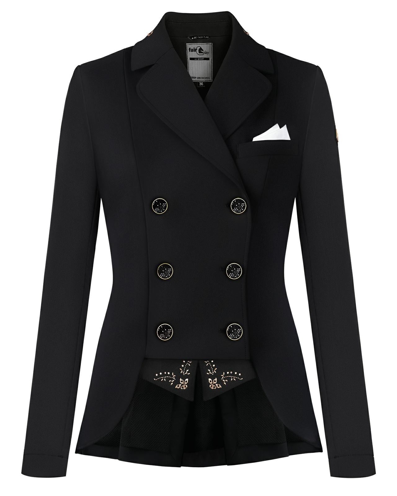 Fairplay Alissa Fleur Rosegold Dressage Short Tailcoat