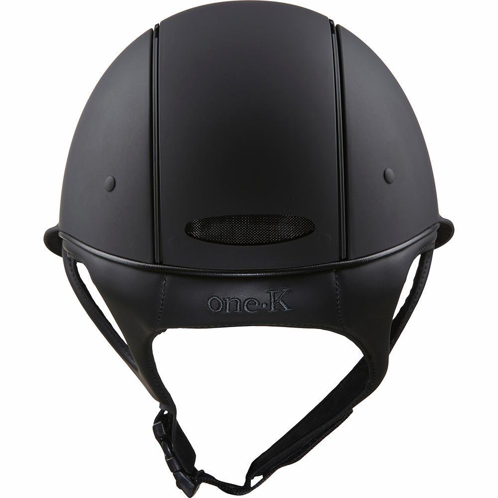 One K Avance Convertible Matt Riding Helmet Black