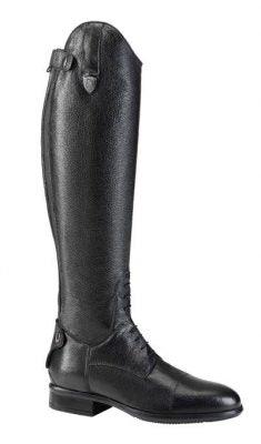 Tattini Breton Long Riding Boots Standard Height Black