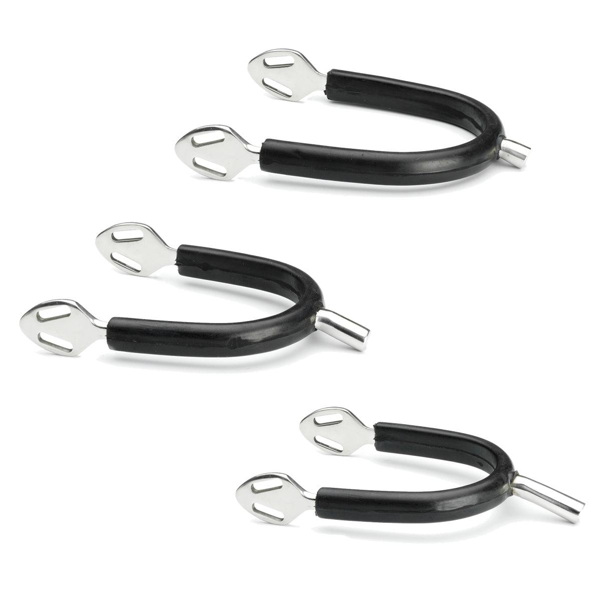Tattini SS Rubber Straight Neck Adult Spurs 