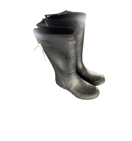 Urban Long Rain Boots Black